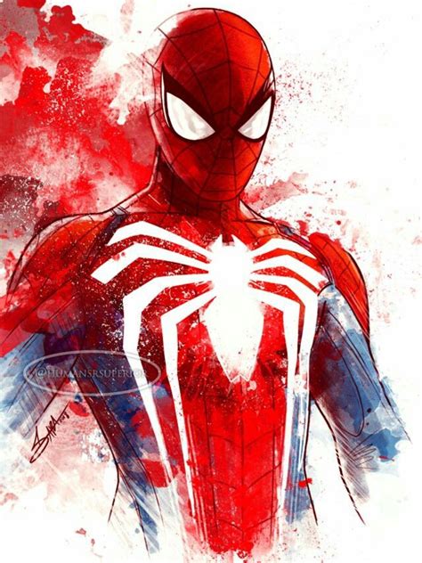 fanart spiderman|spider man art gallery.